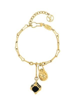 18K Louis Dinosaur Egg Vintage Bracelet