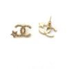 18K CC Star Earrings