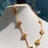 18K Vintage Alhambra 10 Motifs Necklace