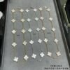 18K Vintage Alhambra Pearl 10 Motifs Necklace