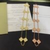 18K Vintage Alhambra 10 Motifs Necklace