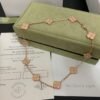 18K Vintage Alhambra 10 Motifs Necklace