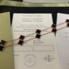 18K Vintage Alhambra Black 10 Motifs Clover Necklace