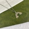 Double G Rainbow Pendant Necklace