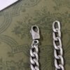Double G Enamel Chain Necklace