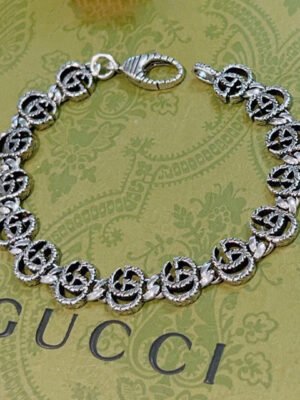 Double G Interlocking G Bracelet