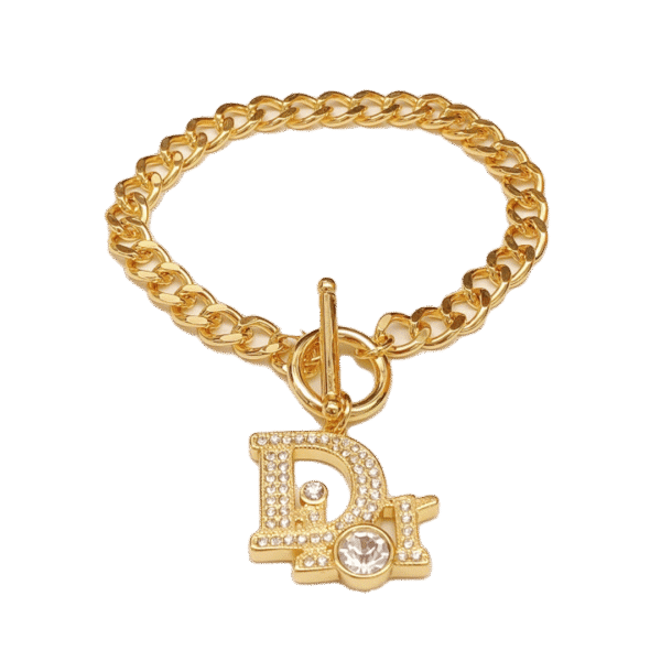 18K CD Diamonds Chain Bracelet
