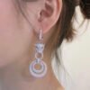18k Panth¨¨re De Earrings