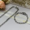 18K CD Lock Necklace