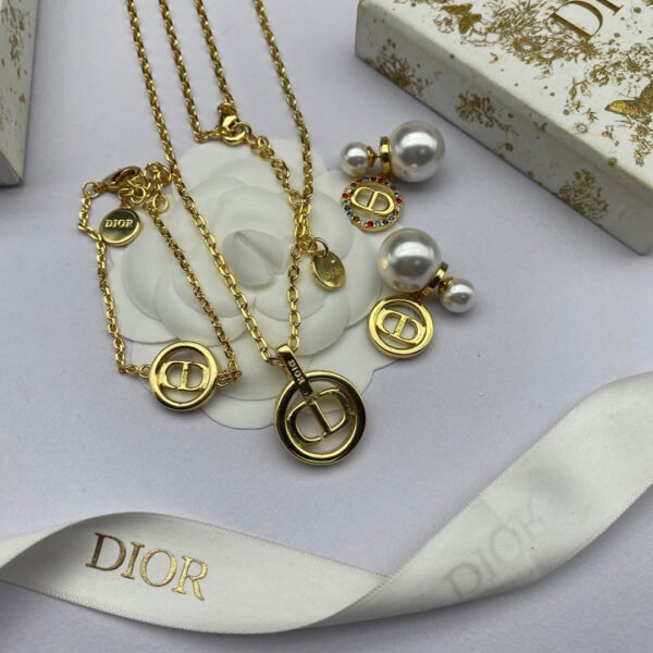 18K Petit CD Multicolor Crystals Bracelet