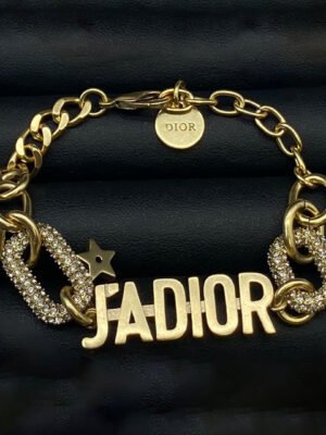 18K CD J'Adior Vintage Diamond Bracelet