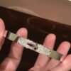 18K Kelly Small Model Diamond H Bracelet