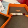 18K Kelly Small Model Diamond H Bracelet
