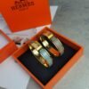 18K Clic Cadenas Light Brown H Bracelet