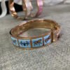 18K Clic H Couvertures Blue Bracelet