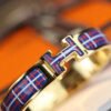 18K Clic H Purple Bracelet