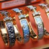 18K Clic H H Lift Blue Bracelet