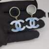 18K Classic Blue CC Dangle Earrings