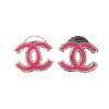 18K CC Pink Earrings