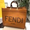 FI Sunshine Large Tote Bag Brown For Women, Handbags, Shoulder And Crossbody Bags 15.7in/40cm FF 8BH372ABVLF0PWZ