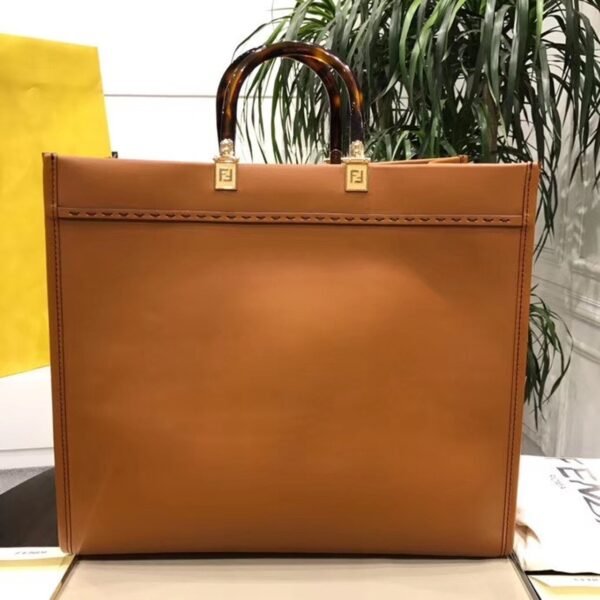 FI Sunshine Large Tote Bag Brown For Women, Handbags, Shoulder And Crossbody Bags 15.7in/40cm FF 8BH372ABVLF0PWZ
