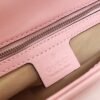 gg Marmont Small Matelass¨¦ Shoulder Bag Dusty Pink Matelass¨¦ Chevron For Women 10in/26cm gg ?443497 DTDIT 5729