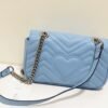 gg Marmont Matelass¨¦ Mini Bag Blue Sky Matelass¨¦ Chevron For Women 8.5in/22cm gg