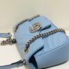 gg Marmont Matelass¨¦ Mini Bag Blue Sky Matelass¨¦ Chevron For Women 8.5in/22cm gg