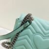 gg Marmont Matelass¨¦ Mini Bag Mint Green Matelass¨¦ Chevron For Women 8.5in/22cm gg