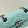 gg Marmont Matelass¨¦ Mini Bag Mint Green Matelass¨¦ Chevron For Women 8.5in/22cm gg