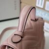 gg Marmont Mini Top Handle Bag Dusty Pink Matelass¨¦  For Women 8.3in/21cm  547260 DTDIT 5729