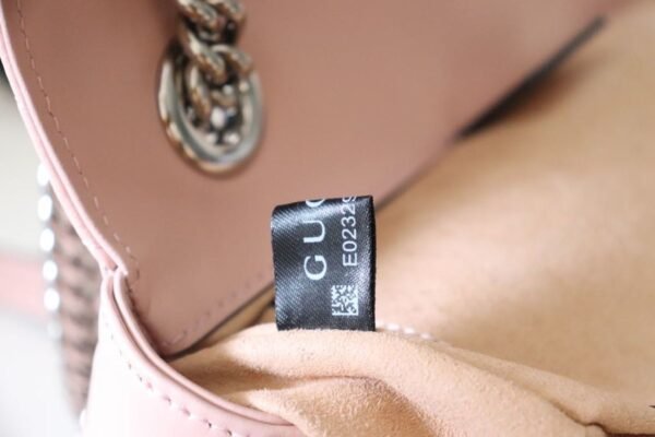 gg Marmont Matelass¨¦ Mini Bag Dusty Pink Matelass¨¦ Chevron For Women 8.5in/22cm gg