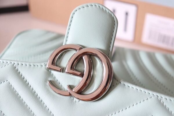 gg Marmont Matelass¨¦ Mini Bag Mint Green For Women 8.5in/22cm gg