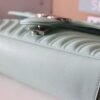gg Marmont Small Matelass¨¦ Shoulder Bag Mint Green For Women 10in/26cm gg 443497