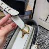 gg Horsebit 1955 Shoulder Bag White For Women 9.8in/25cm gg ?602204 1DB0G 9022