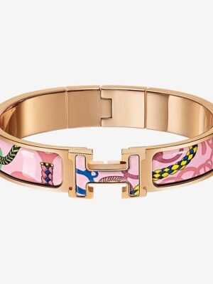 18K Clic H Panoplie Equestre Pink Bracelet