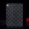 Elegant Monogram Canvas Flip Cover Apple iPad Protective Leather Case