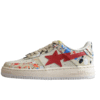 BAPE STA Splatter Low-Top Sneakers