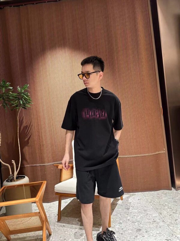 13_3f3845ea-49e2-4101-b75b-2aa1c1562384 Balenciaga Neon Graphic Logo T-Shirt