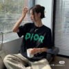 13_824066b8-e489-41da-b908-783cab1f11b0 Dior Dripping Logo T-Shirt (Black)