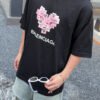 Balenciaga Love Notes T-Shirt in Black
