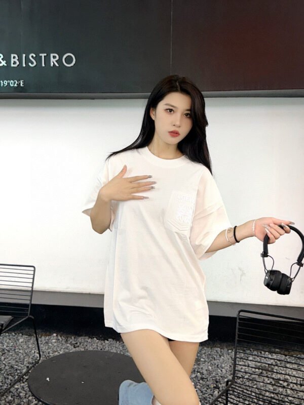 13_95fcd117-e9ee-4fa4-98ac-ed8be5d6b5ea Loewe White Pocket T-Shirt