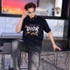 Dior Christian Dior Graphic Black T-Shirt
