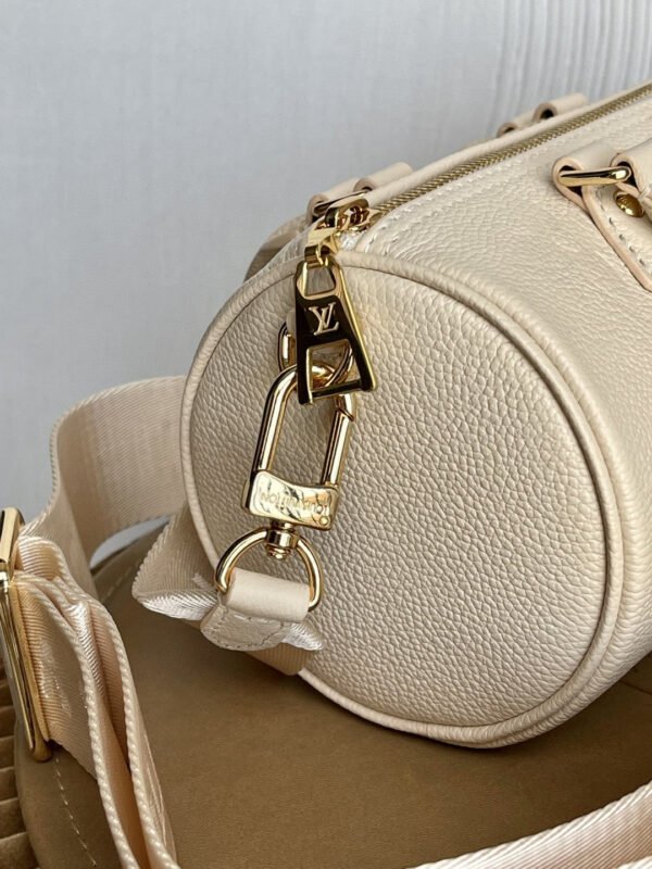 1449a5cd LV Papillon BB Bag In Monogram Empreinte For Women 7.9in/20cm Cr¨¨me Beige M45994