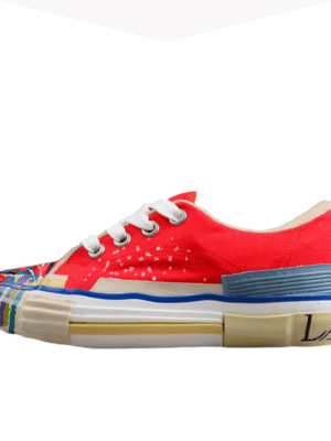 Vibrant Canvas Low Top Sneakers