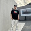 Gucci Splatter Logo T-Shirt (Black)