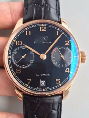 PORTUGUESE IW500701 ZF FACTORY BLACK DIAL