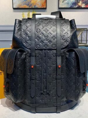 LV Christopher Backpack GM Monogram Empreinte Canvas For Fall-Winter, Bags 49cm LV M53285