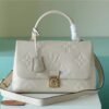 1518496f LV Madeleine MM Monogram Empreinte Creme Beige For Women, Shoulder and Crossbody Bags 11.8in/30cm LV