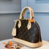 LV Alma BB Monogram Canvas Beige For Women,  Shoulder And Crossbody Bags 9.2in/23.5cm LV M53152